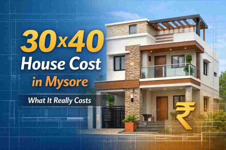 What It Really Costs to Build a 30X40 House in Mysore