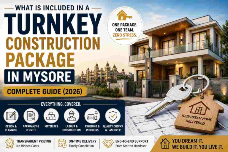 What Is Included in a Turnkey Construction Package in Mysore