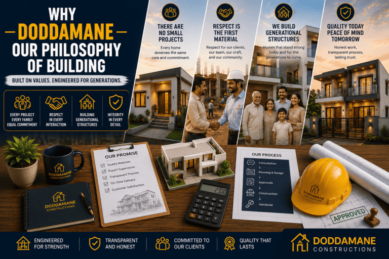 Why Doddamane, Our Philosophy of Building