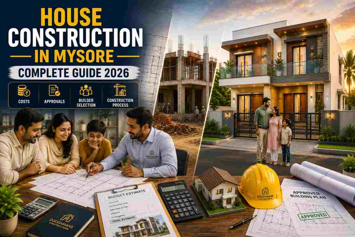 House Construction Cost in Mysore Complete Guide 2026