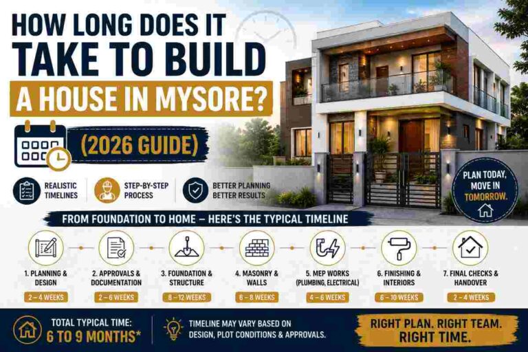 How Long Does It Take to Build a House in Mysore