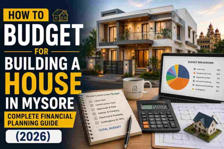 How to Budget for Building a House in Mysore - Complete Financial Planning Guide 2026
