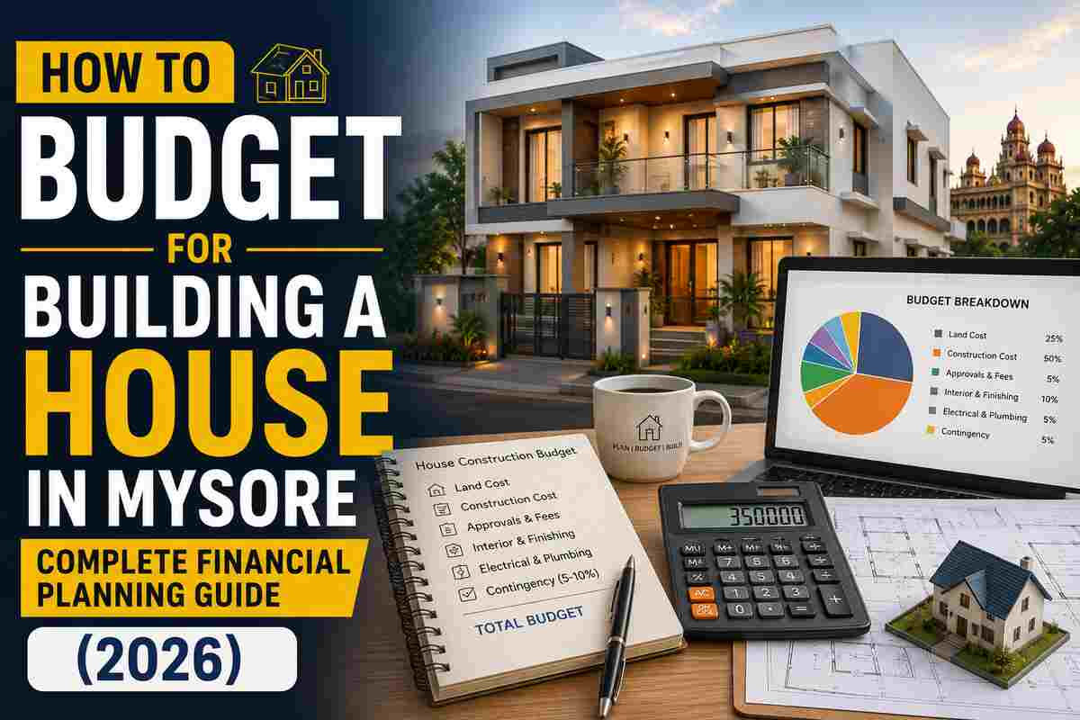 How to Budget for Building a House in Mysore - Complete Financial Planning Guide 2026