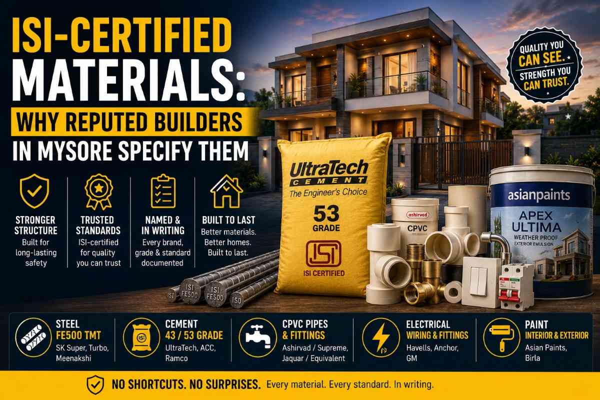 ISI-Certified Construction Materials