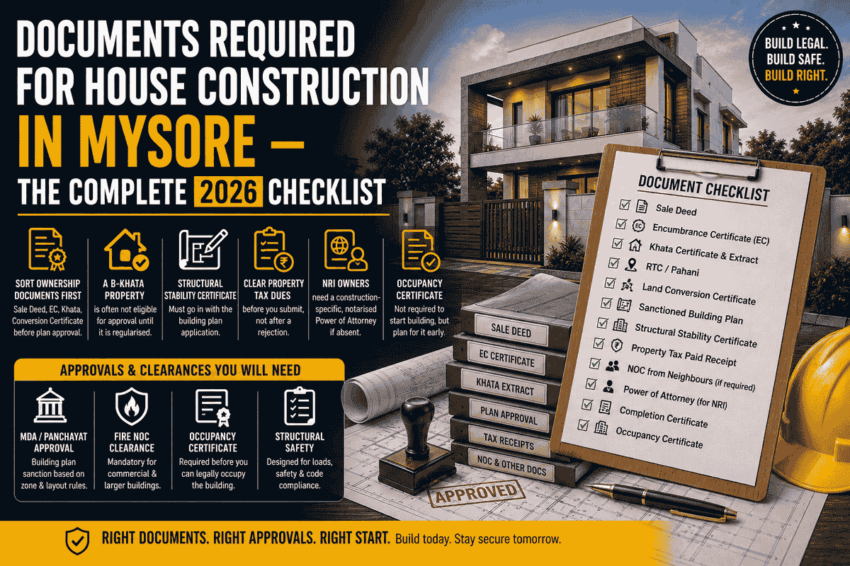 Documents for House Construction
